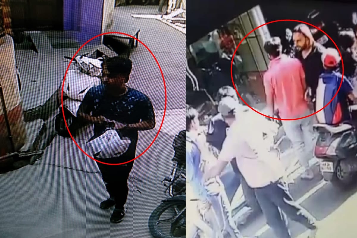 Captured crook in CCTV camera, but away from the police grip in Meerut city
