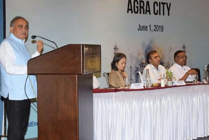 Action plan for the control of air pollution in agra launches