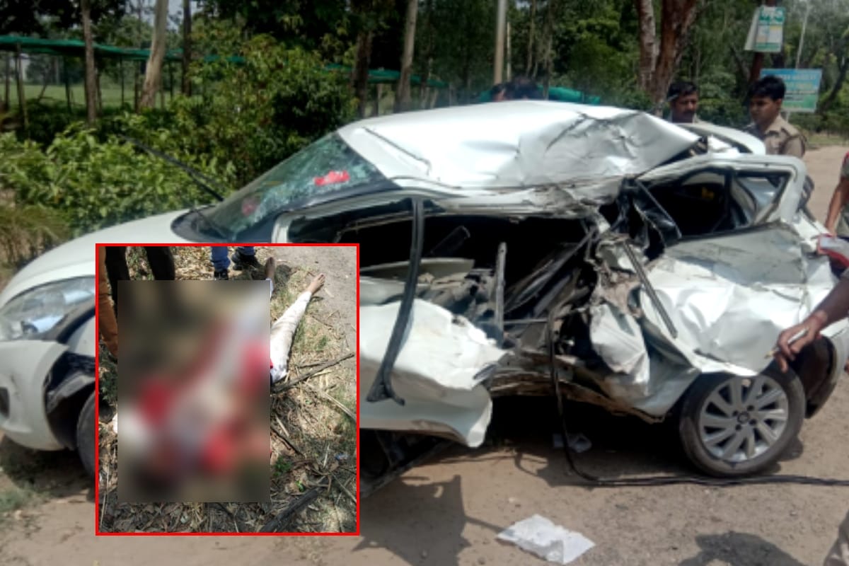 lady constable died in an accident in Meerut