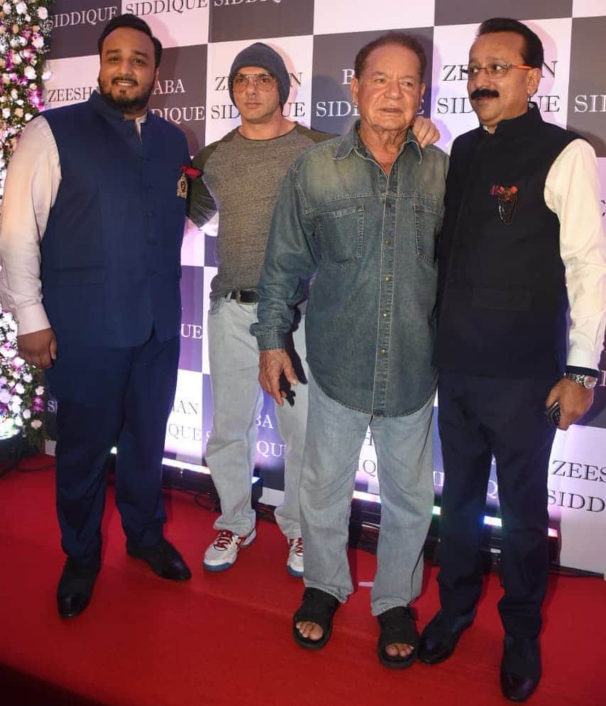 Salman Khan to Shah rukh Khan the bollywood and tv celebrities reached Baba Siddique Iftar Party