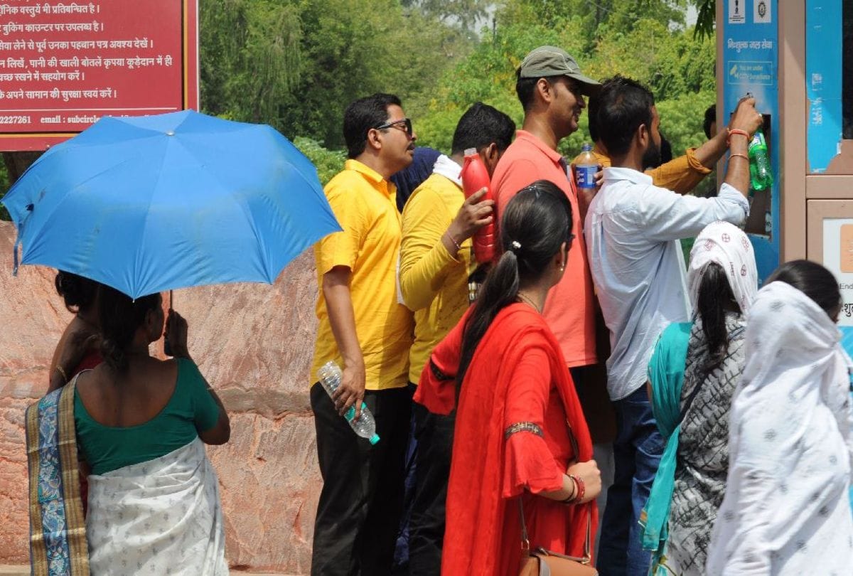 summer heat as temperature rising next 2 days in agra