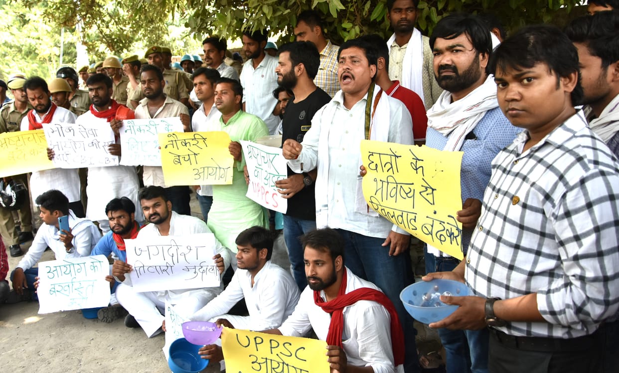 Strongly competitive students for washouts in UPPSC
