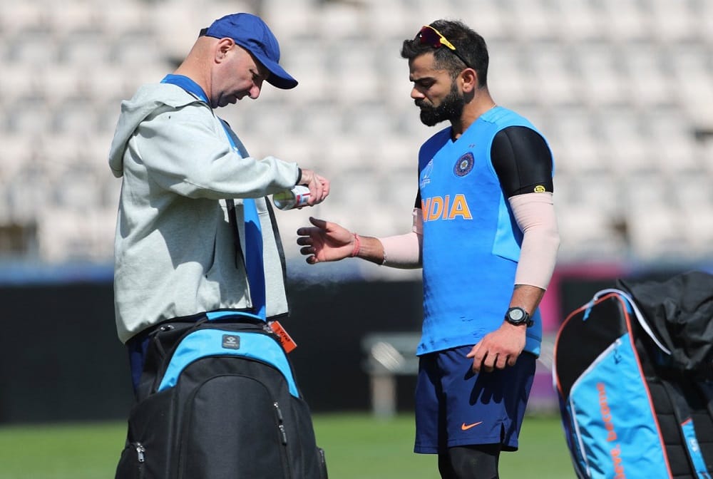world cup 2019: virat kohli thumb injuries is not much serious