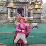 अपनी मां के साथ एलिजा वानात्को