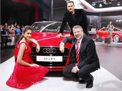 on 5th anniversary audi india offering rs 5 lakhs discount on audi a3 sedan car in india