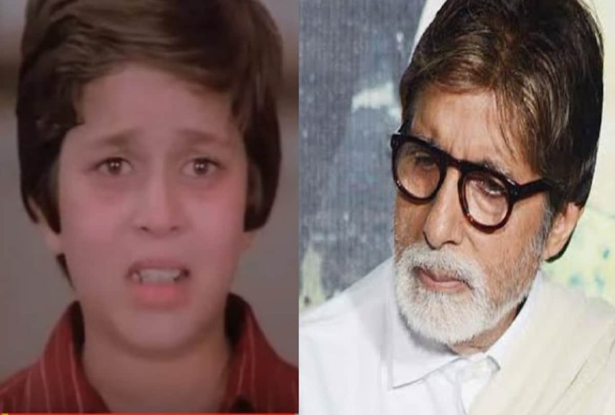 Vishal Desai Played amitabh bachchan child role in many films