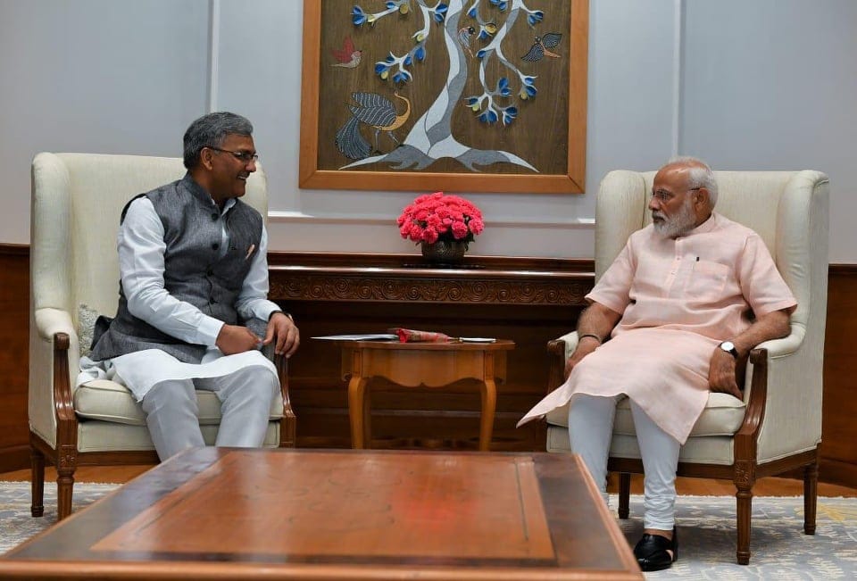 CM Trivendra Singh rawat Meet pm Narendra Modi told help for haridwar kumb