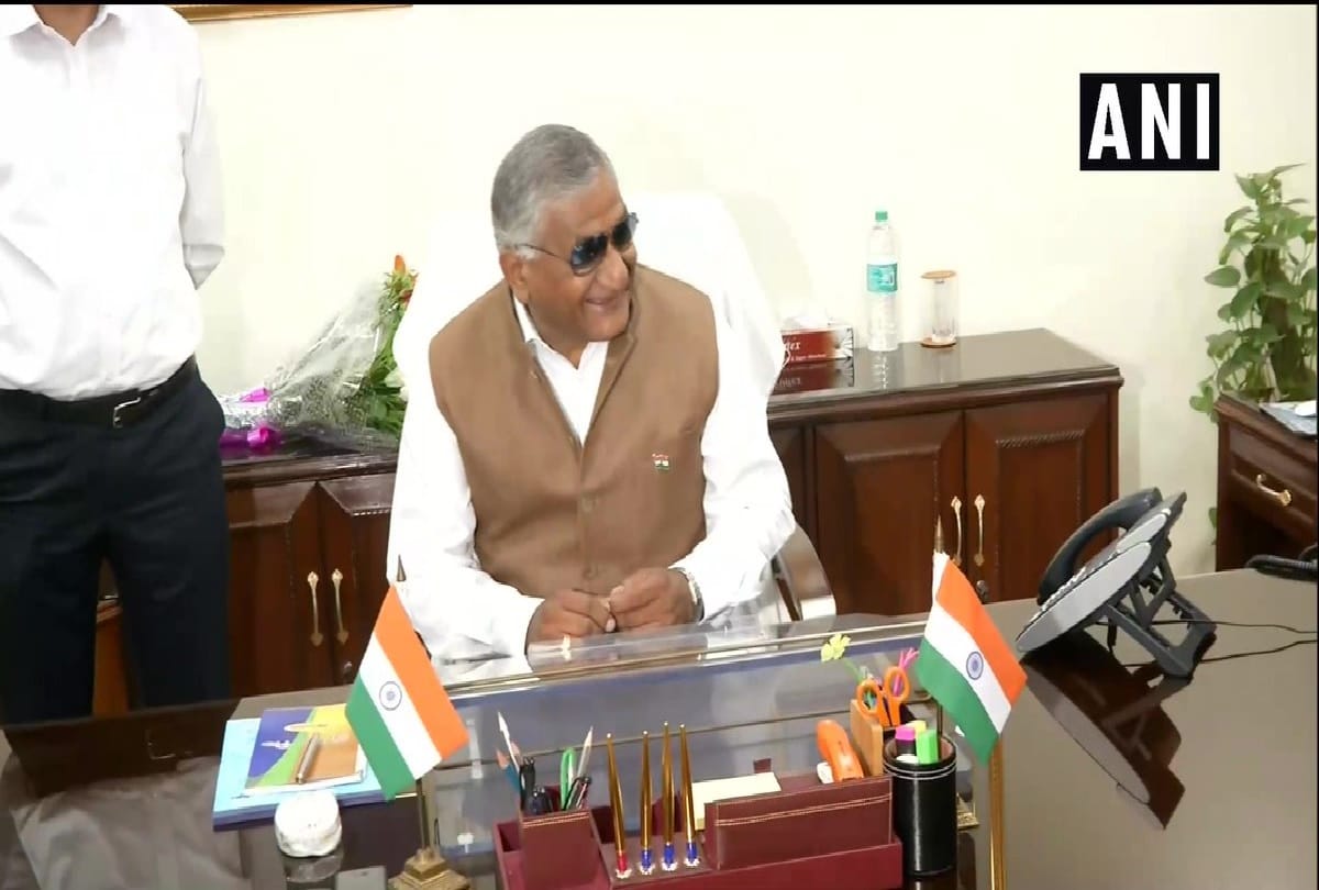 VK Singh said on renaming of Chandigarh airport, iconic moment for the whole country