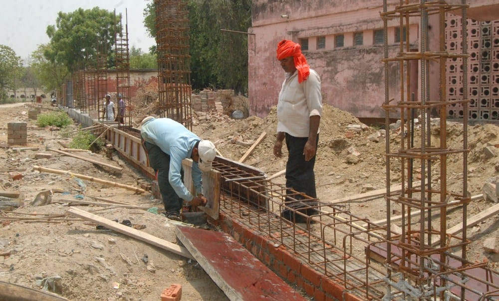 medical college boundry work started