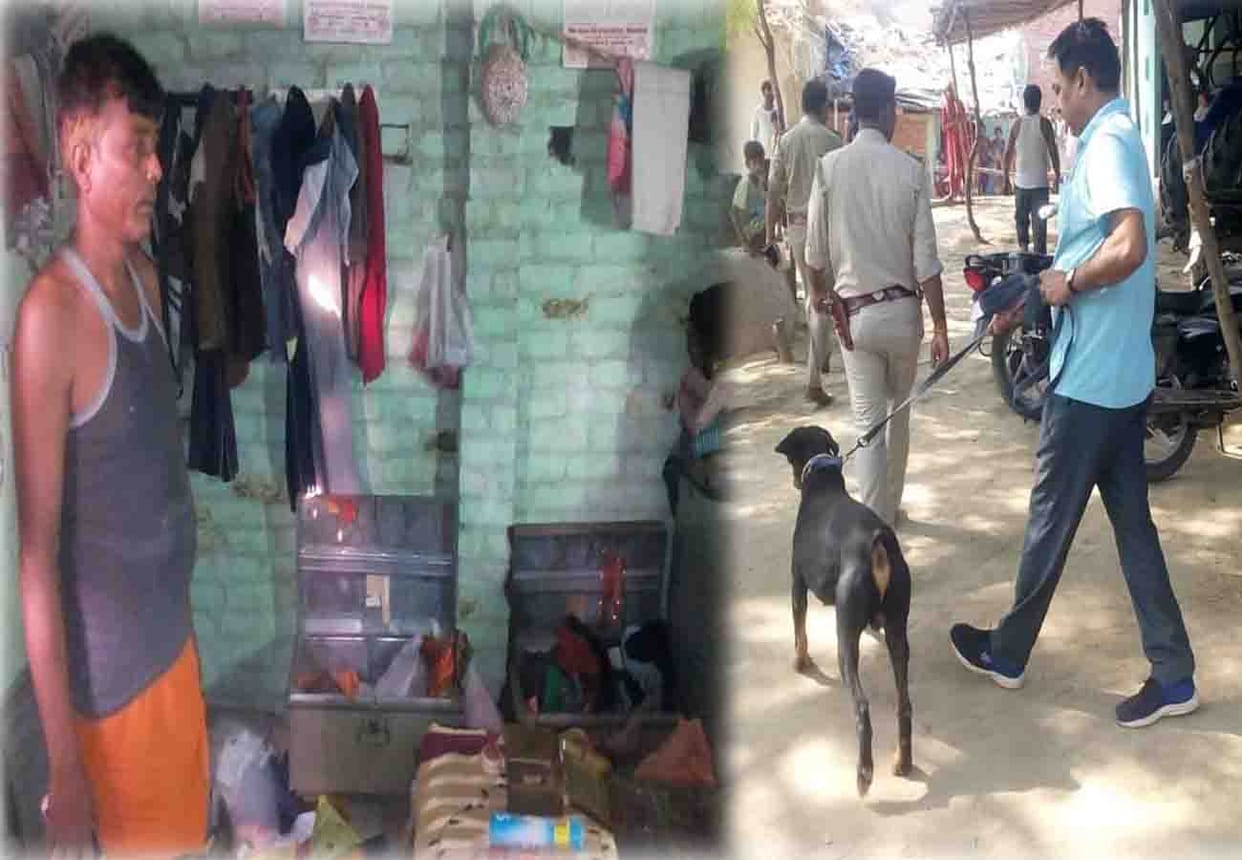 theft in house worth one million jewelry and cash in unnao