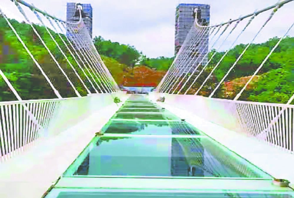 Glass bridges will build on mandakini river in Rambada kedarnath like china 