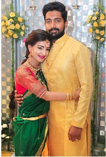 lovey sasan second wedding with husband koushik krishnamurthy from south indian rituals