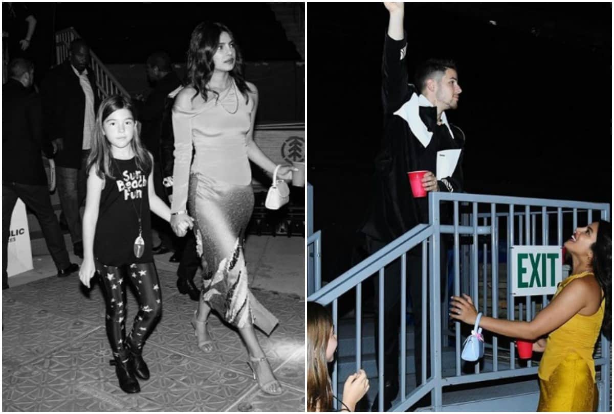Priyanka Chopra Nick Jonas recreate scene from Romeo and Juliet at Wango Tango concert at California