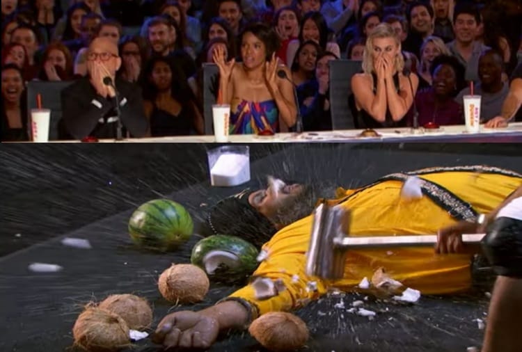 America's Got Talent 2019, Worlds Tallest Indian Policeman Jagdeep Scary Act