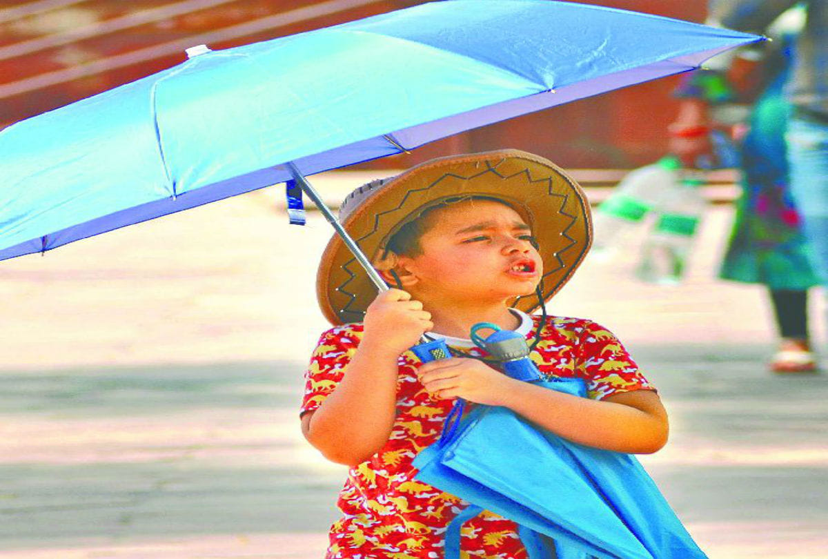 summer heat agra temperature weather next two days