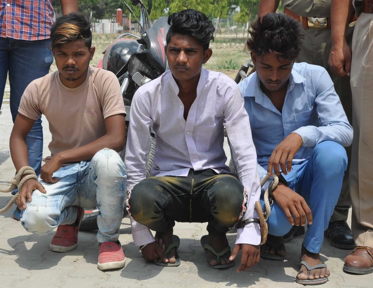Three accused arrested for auto theft
