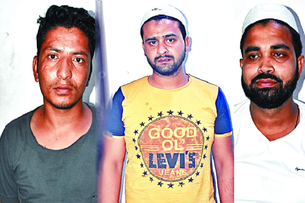 bike cutted in a few minutes in SotiGanj Meerut, Police arrested four