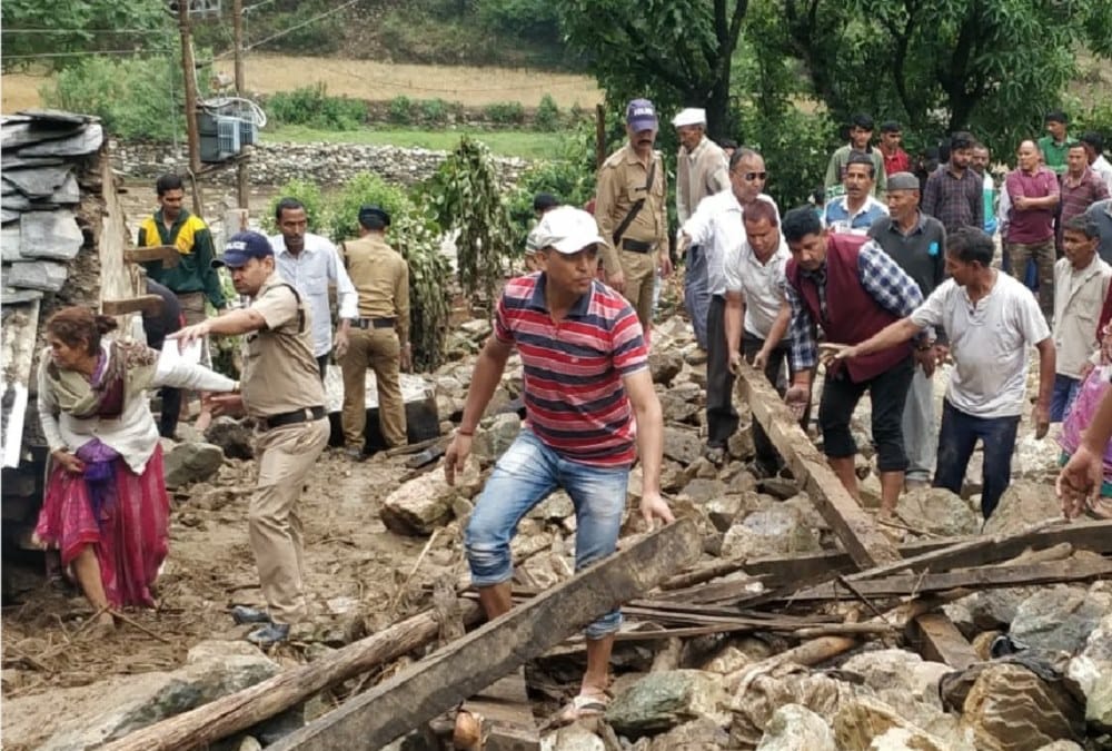 Missing Villager Dead Body Found Buried under Debris after Cloudburst in almora