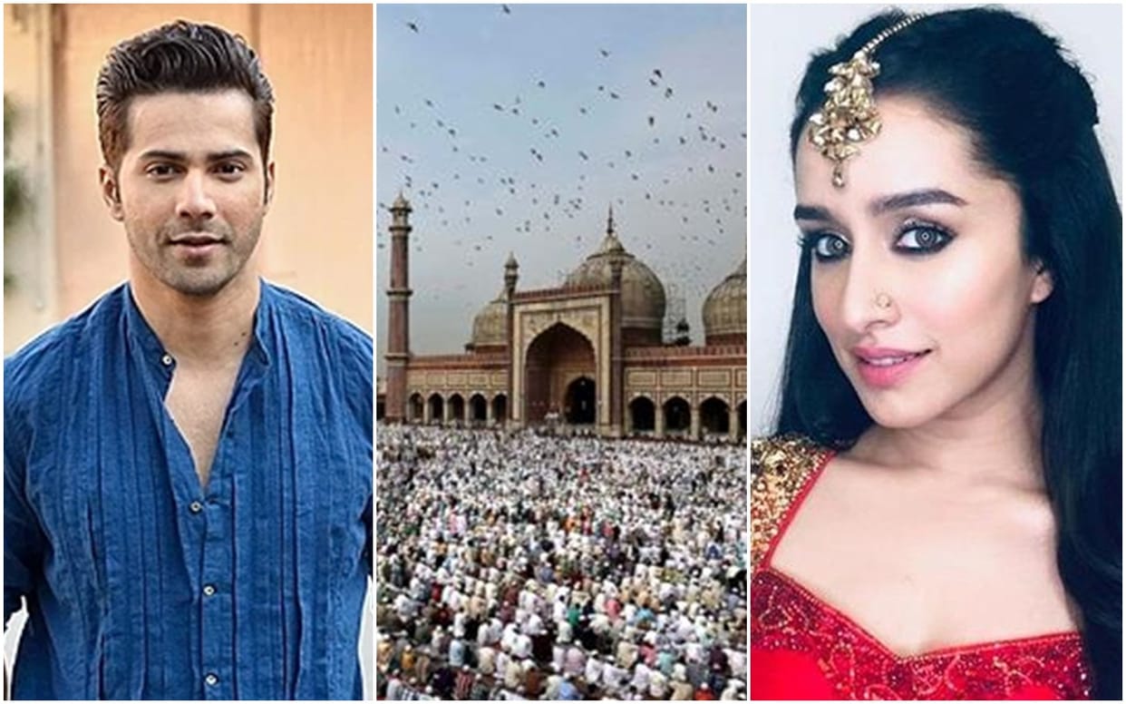 EID 2019 Varun Dhawan To Shraddha Kapoor Wish Fans on Eid-ul-Fitr