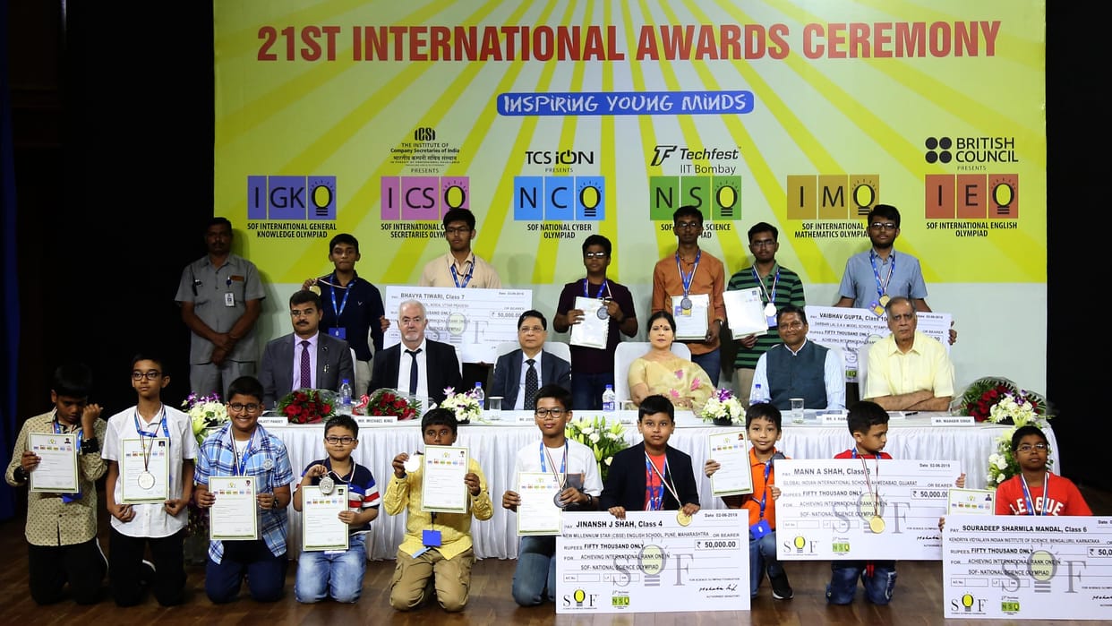 gurugram students facilitated in international olympiod
