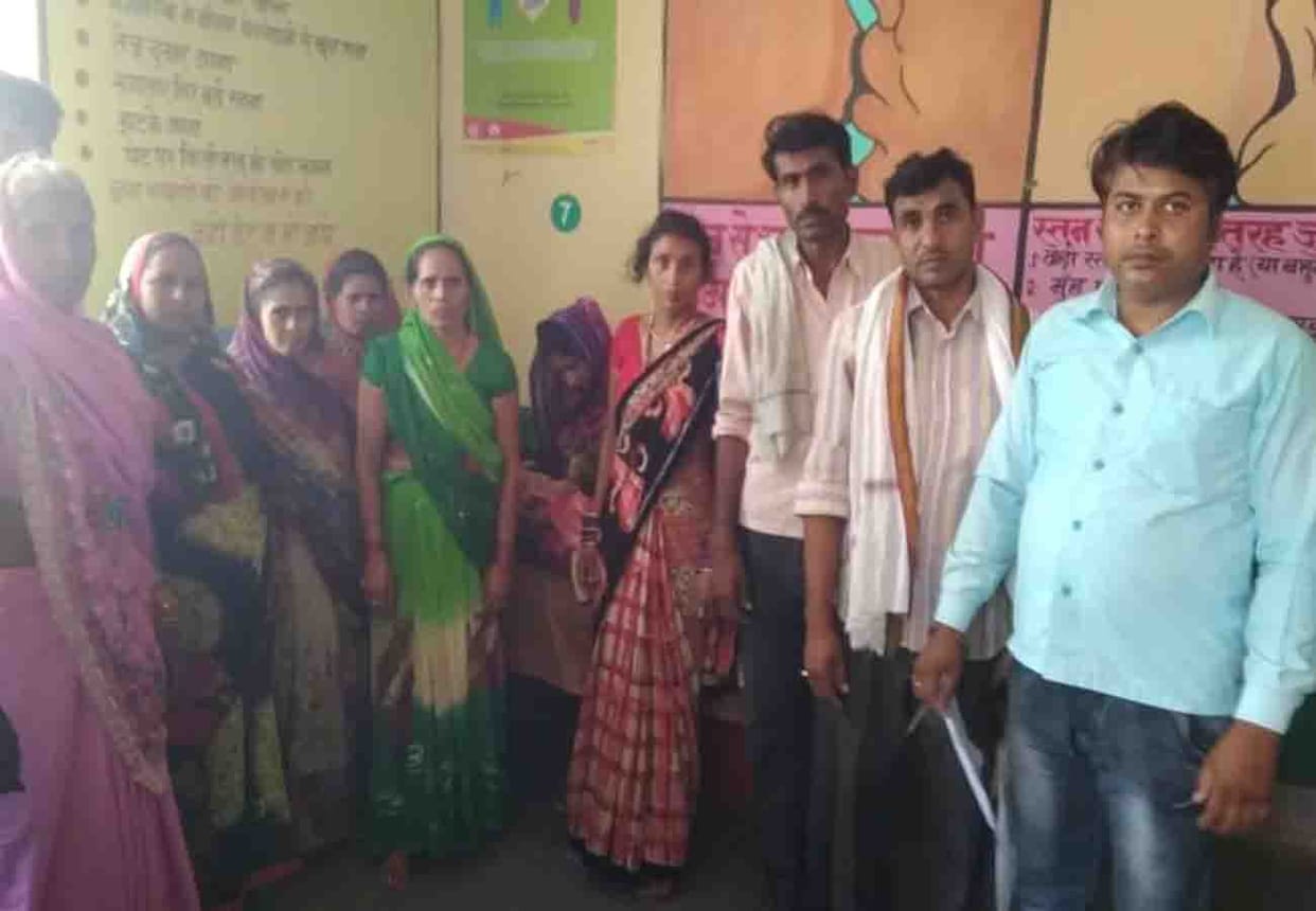 Newborn death due to lack of oxygen in fatehpur CHC
