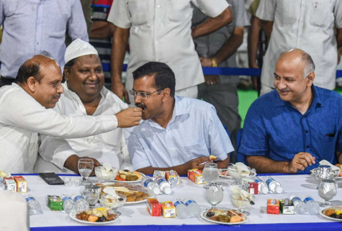 vijender gupta files nomination against kejriwal sisodia framing him in alleged assassination