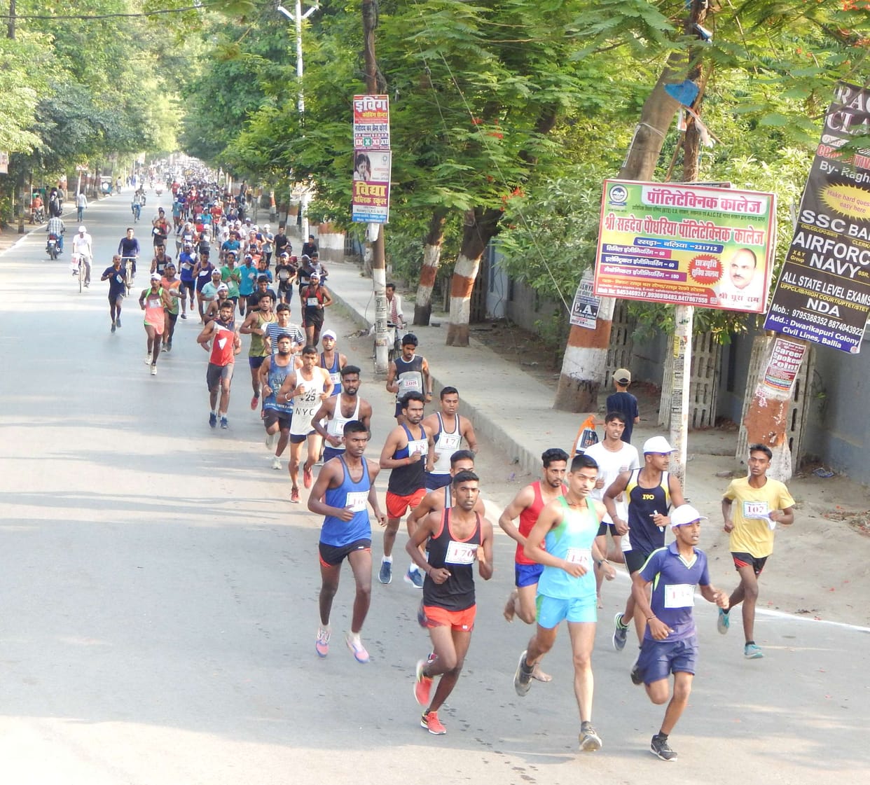 Run for Country Mini Marathon in varanasi leaders  doctors engineers and businessmen will run