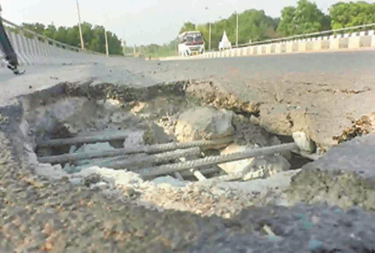 rohi overbridge damage