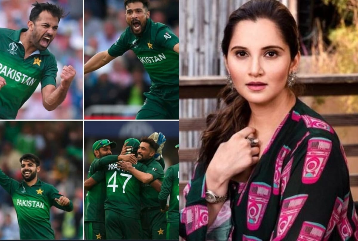 Sania Mirza started trending after congratulating Pakistan team in world cup 2019