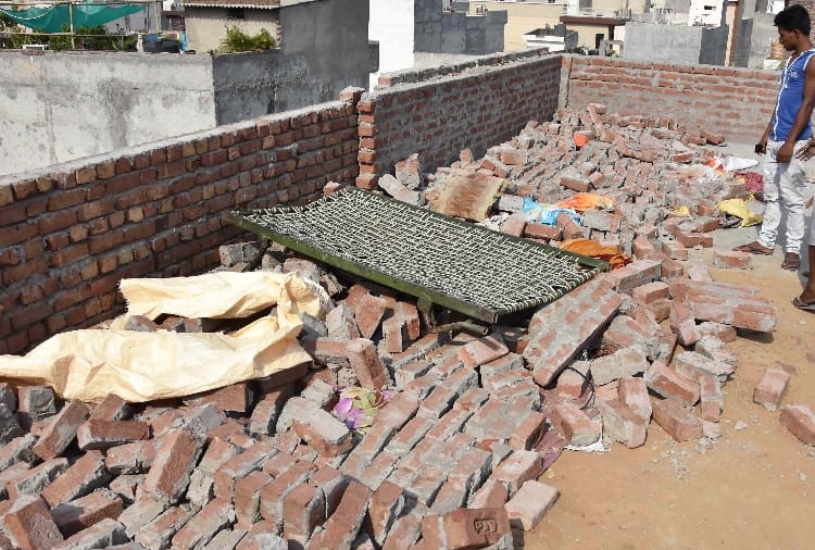 Wall collapse due to storm, brother and sister died in Ludhiana