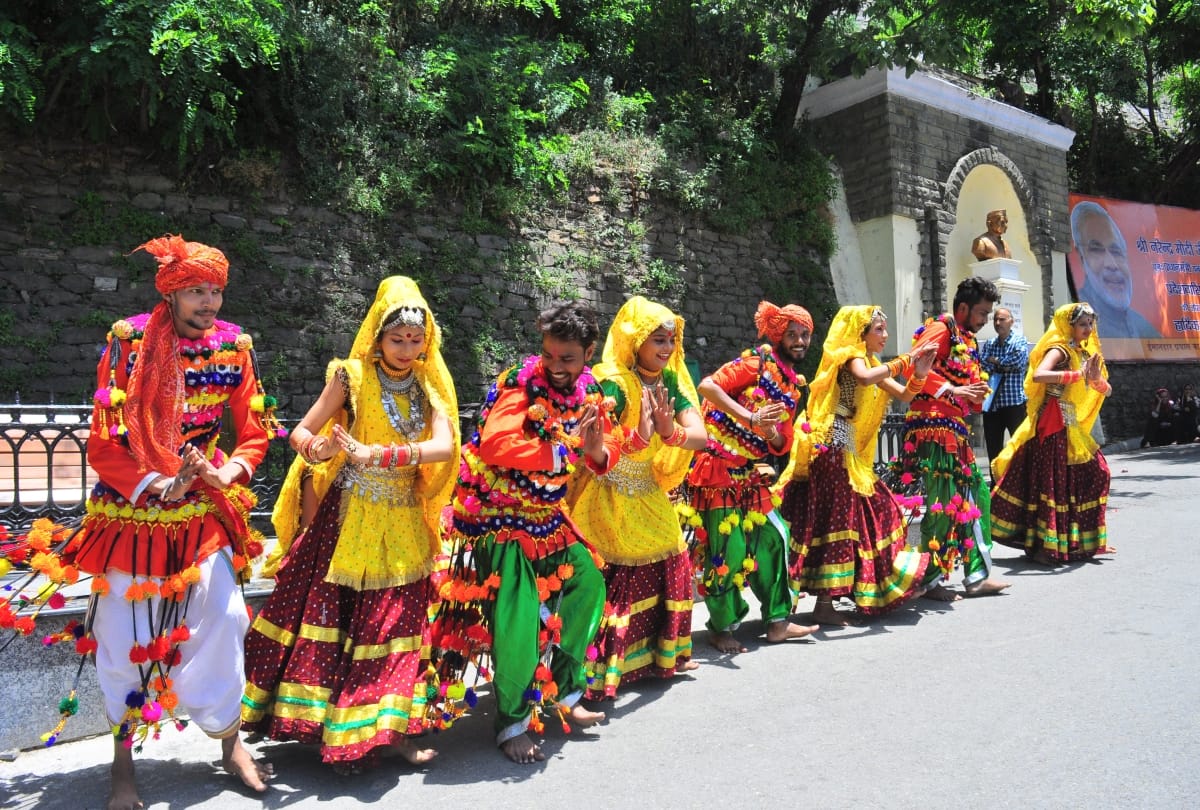 pics of various state cultural presentations in international shimla summer festival