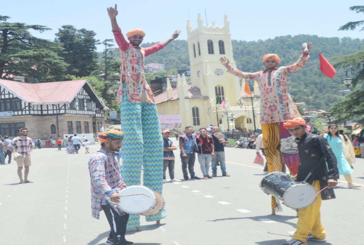 pics of various state cultural presentations in international shimla summer festival