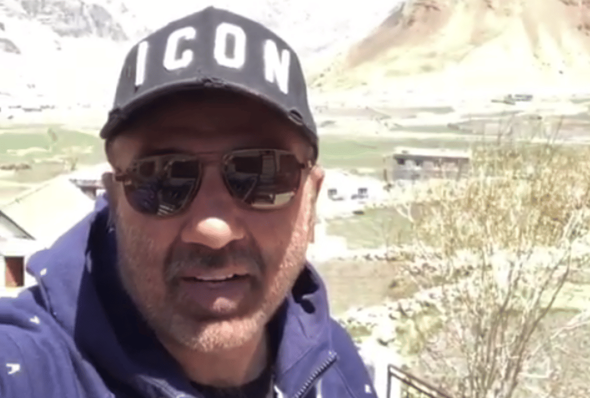 sunny deol post video to vacation trolled on social media
