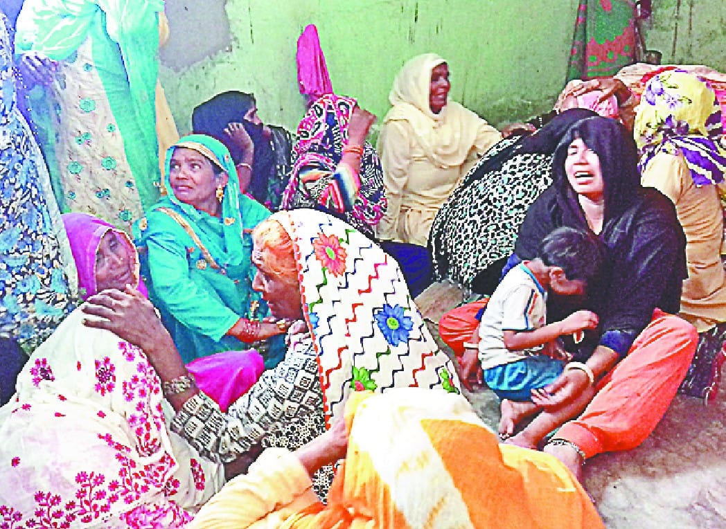 two died in road accident, many injured