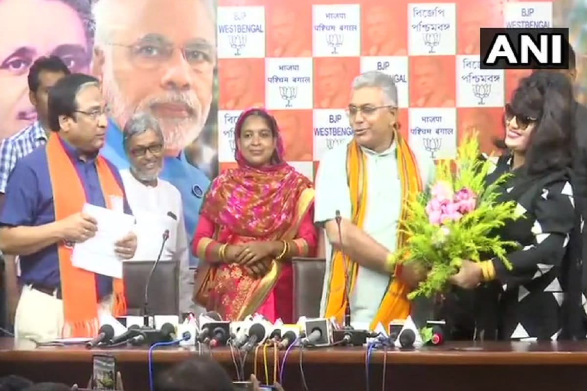 Bangladeshi actress Anju Ghosh join Bharatiya Janata Party after Tremendous victory of BJP