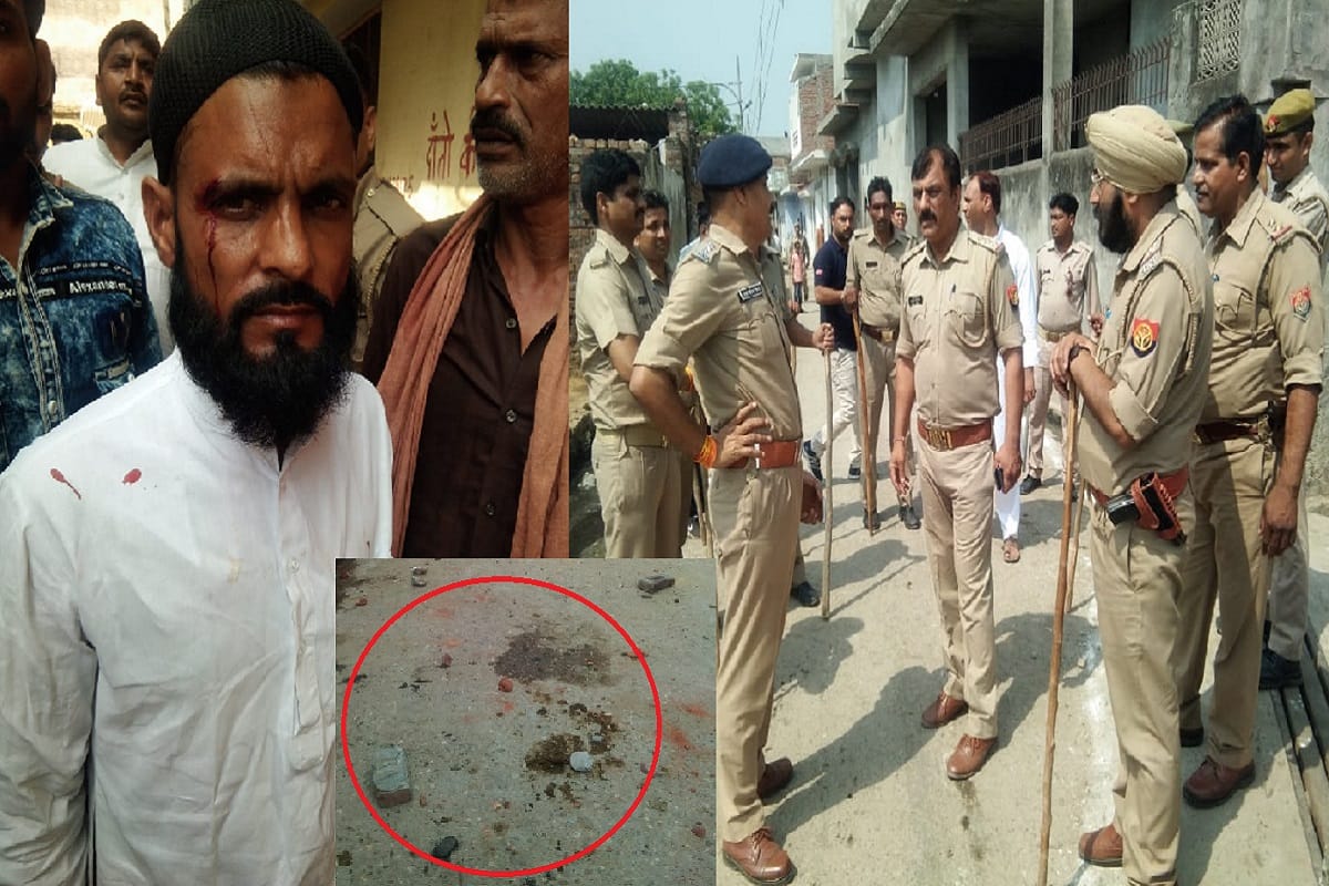 Conflict in two sides on Eid in Muzaffarnagar and police force deployed in village
