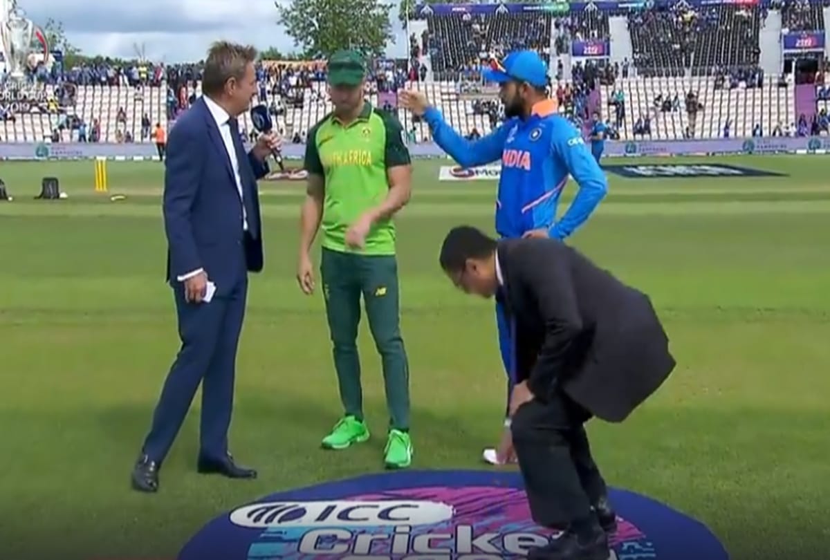 World Cup 2019: India vs South Africa toss confusion clear by Virat Kohli