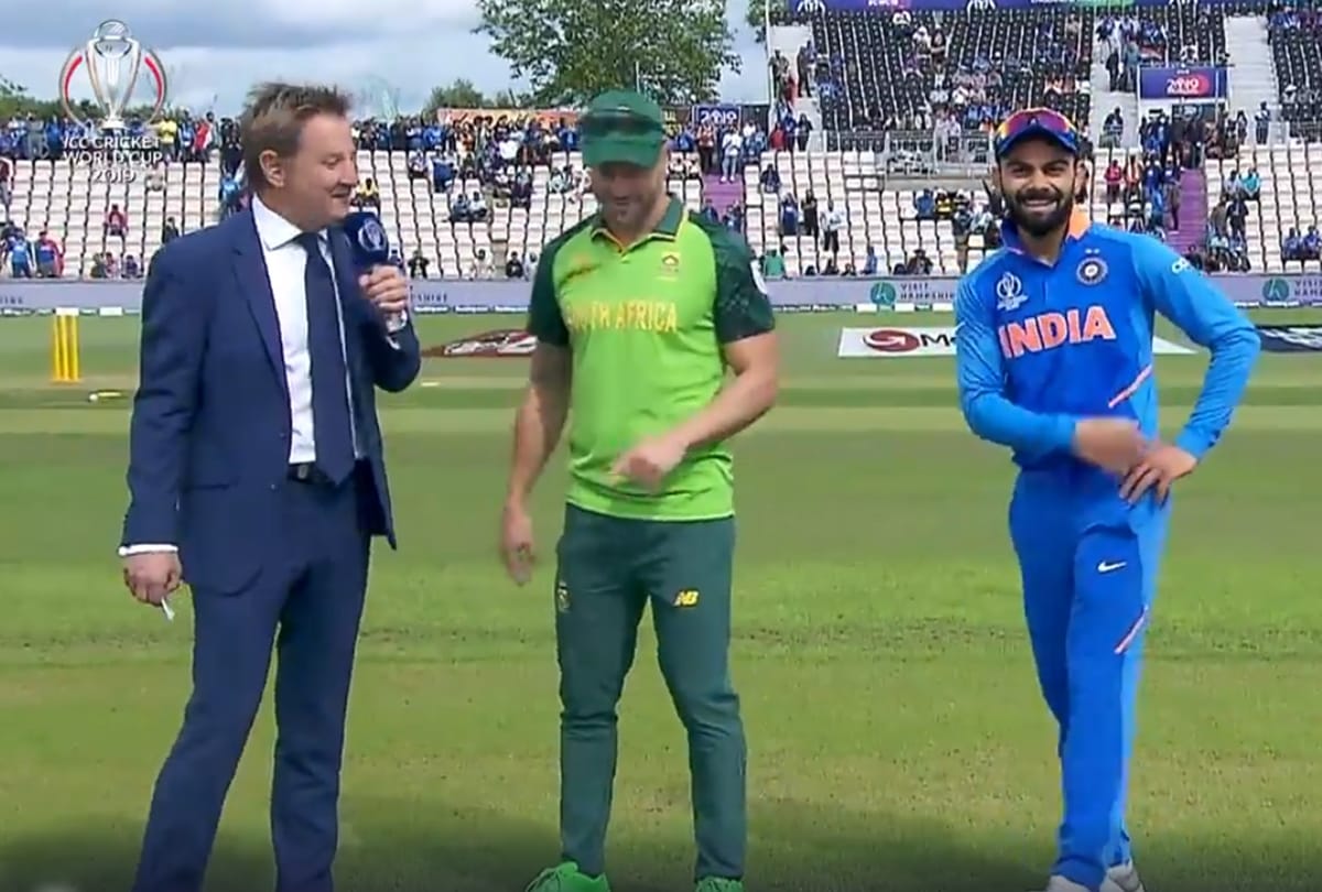 World Cup 2019: India vs South Africa toss confusion clear by Virat Kohli