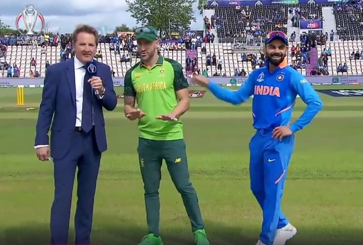World Cup 2019: India vs South Africa toss confusion clear by Virat Kohli