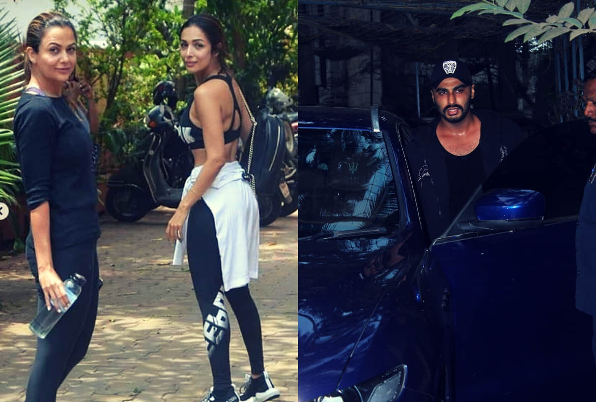 Malaika Arora reaction on Arjun Kapoor Throwback Photo commented Why So Grumpy