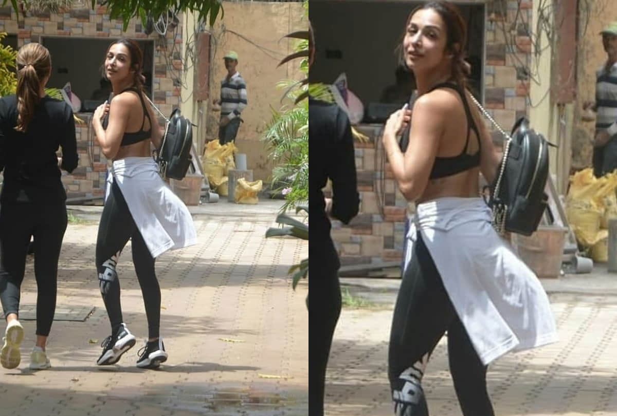 Malaika Arora spotted at gym and her boyfriend Arjun Kapoor at dance class