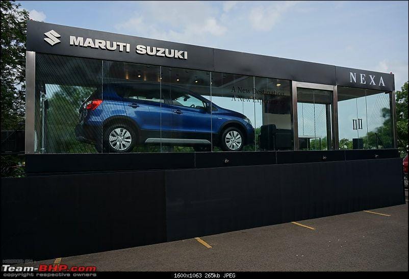 maruti Suzuki launched nexa showroom on truck tô knock your doors