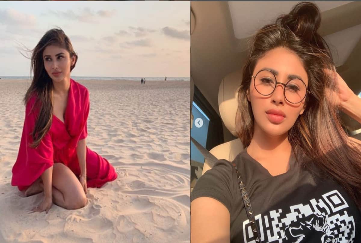 Mouni Roy car was damaged after large rock fell from Mumbai Metro construction site in Juhu