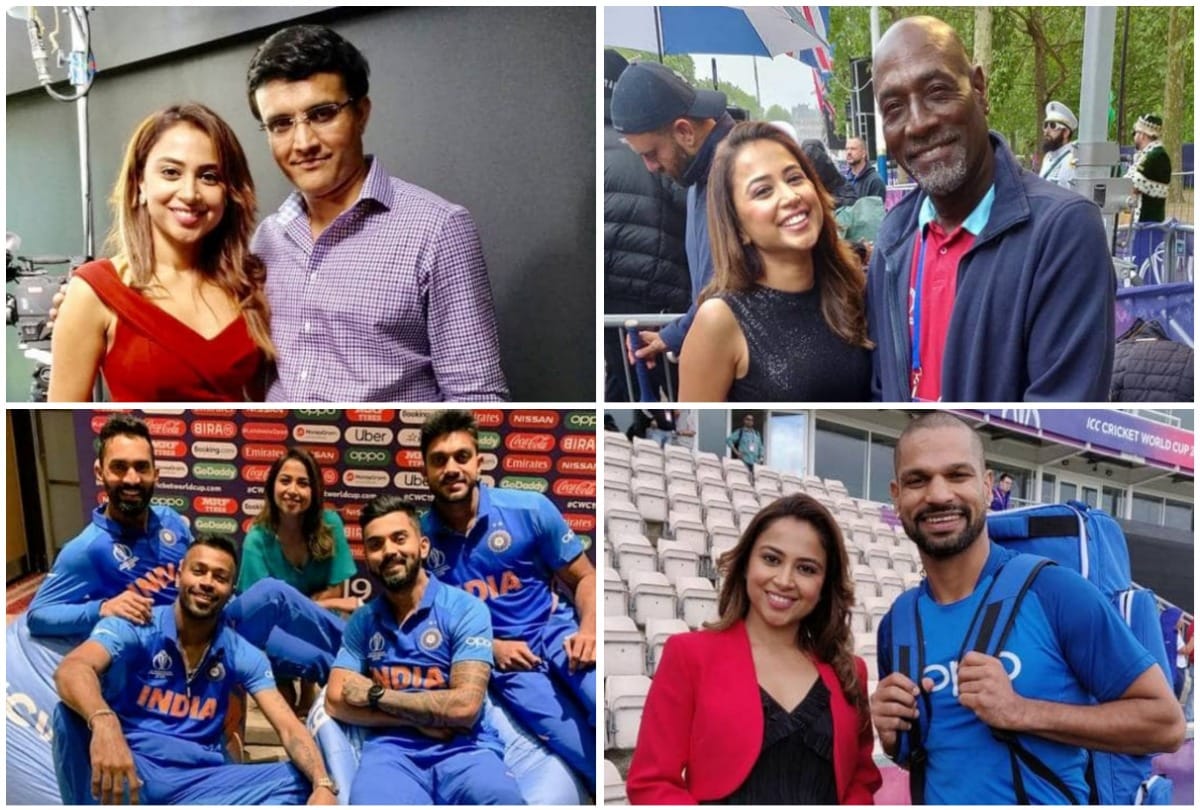 World Cup 2019: ICC mystery girl with Virat Kohli Shikhar-Dhawan and all Indian cricketers