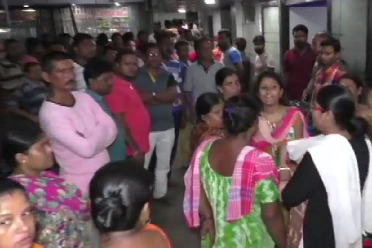 TMC worker Nirmal Kundu was shot dead last night by three bike borne assailants