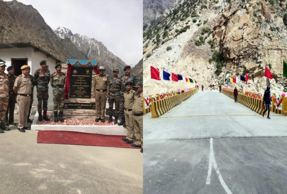 Roads and bridges on Indo China border inaugurated in uttarkashi