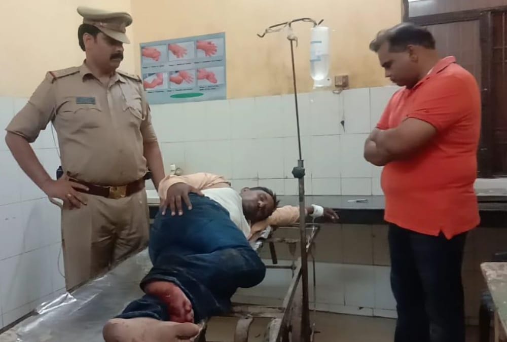 A criminal arrested after encounter with police in Barabanki.