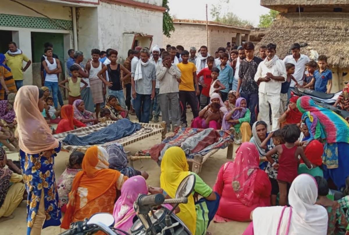three children drown in gomti river in sultanpur while bathing