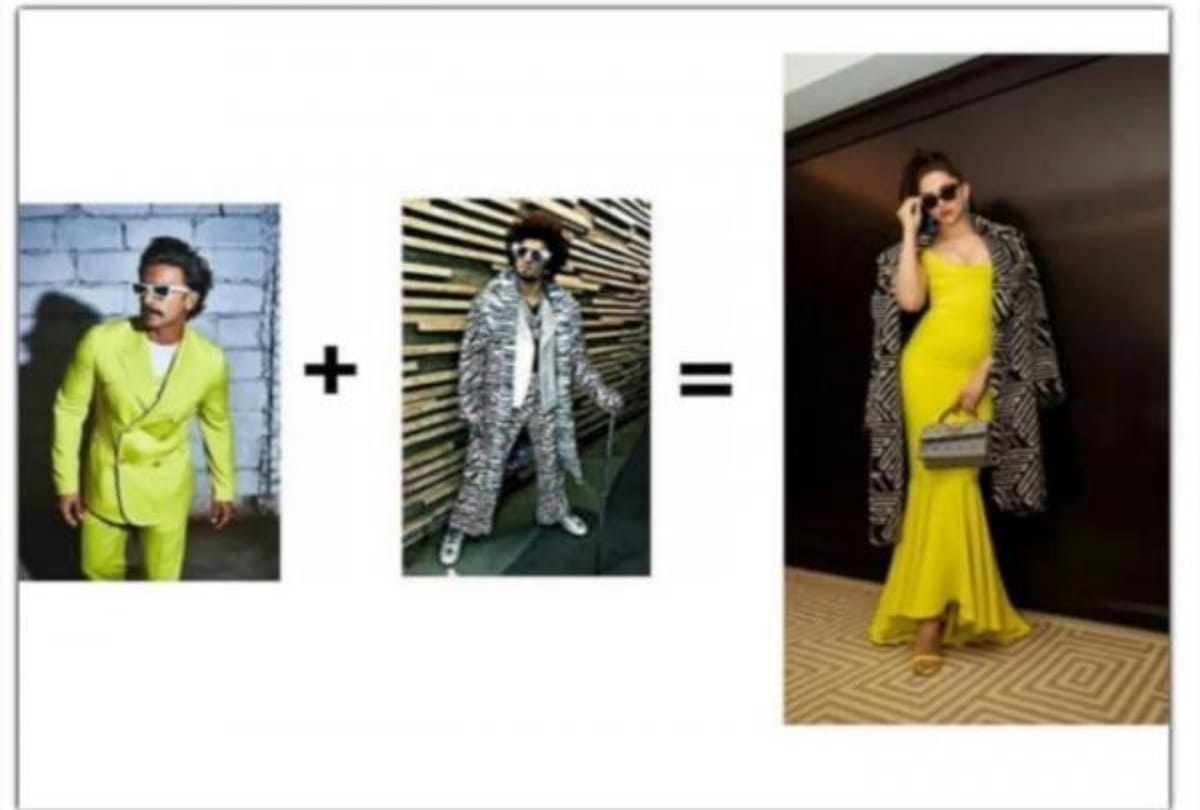 Malaika Arora this look is totally inspire from Ranveer Singh