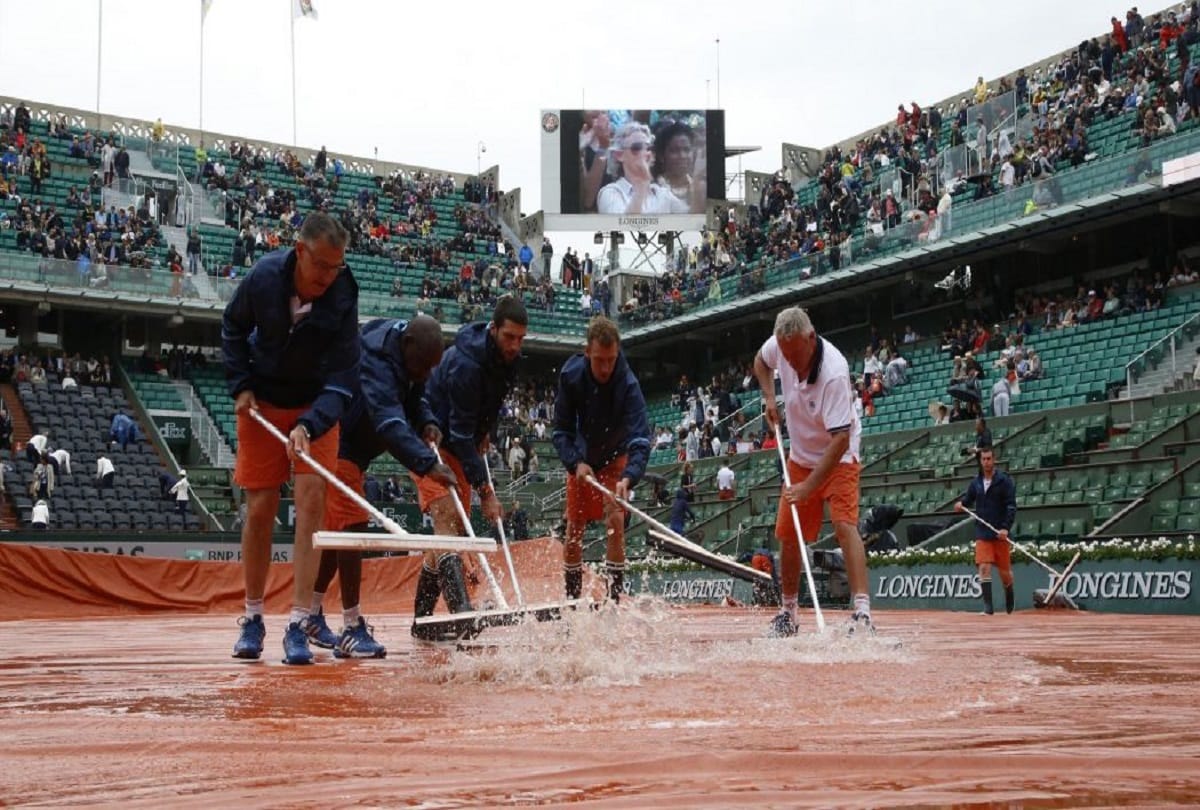 Rain spoils French open 2019 match extended till next day